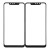 Replacement Front Glass For Xiaomi Redmi Note 6 Pro Black By - Maxbhi Com