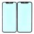 Replacement Front Glass For Apple Iphone Xr Black By - Maxbhi Com