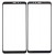 Replacement Front Glass For Meizu Note 8 White By - Maxbhi Com