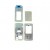 Full Body Housing For Lg Kg800 Chocolate Phone White - Maxbhi Com