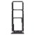 Sim Card Holder Tray For Infinix Note 5 Black - Maxbhi Com