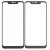 Replacement Front Glass For Infinix Hot 6x Black By - Maxbhi Com