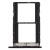 Sim Card Holder Tray For Tecno Spark Plus Black - Maxbhi Com