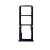 Sim Card Holder Tray For Oppo F9 Pro Black - Maxbhi Com
