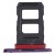 Sim Card Holder Tray For Oppo Find X Red - Maxbhi Com
