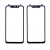 Replacement Front Glass For Motorola One Power P30 Xt1942 Black By - Maxbhi Com