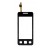 Touch Screen Digitizer For Samsung C6712 Star Ii Duos Black By - Maxbhi Com