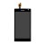 Lcd With Touch Screen For Xolo Q2000 Black By - Maxbhi Com