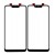 Replacement Front Glass For Asus Zenfone Max M2 Zb633kl Black By - Maxbhi Com