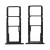 Sim Card Holder Tray For Asus Zenfone Max M2 Zb633kl Black - Maxbhi Com