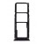 Sim Card Holder Tray For Xiaomi Mi Play Black - Maxbhi Com
