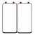 Replacement Front Glass For Huawei Honor View 20 Black By - Maxbhi Com