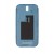 Back Panel Cover For Htc One Sv Blue - Maxbhi Com