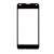 Replacement Front Glass For Microsoft Lumia 550 Black By - Maxbhi Com