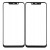 Replacement Front Glass For Nokia 8 1 Black By - Maxbhi Com