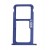 Sim Card Holder Tray For Nokia 8 1 Blue - Maxbhi Com