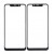 Replacement Front Glass For Motorola One P30 Play Black By - Maxbhi Com