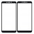 Replacement Front Glass For Tecno Camon Iclick In6 Black By - Maxbhi Com
