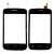 Touch Screen Digitizer For Micromax X989 Black By - Maxbhi Com
