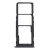 Sim Card Holder Tray For Samsung Galaxy M10 Black - Maxbhi Com