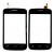 Touch Screen Digitizer For Micromax X989 Grey By - Maxbhi Com