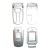 Full Body Housing For Samsung E700 Silver - Maxbhi Com