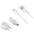 3 In 1 Charging Kit For Apple Iphone 5 16gb With Wall Charger Car Charger Usb Data Cable - Maxbhi Com