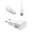 3 In 1 Charging Kit For Spice M9000 Popkorn With Wall Charger Car Charger Usb Data Cable - Maxbhi Com