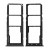 Sim Card Holder Tray For Samsung Galaxy A50 Black - Maxbhi Com
