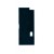 Lcd Tape For Samsung S3350 Metallic Blue - Maxbhi Com