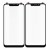 Replacement Front Glass For Tecno Camon I2 Black By - Maxbhi Com