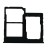 Sim Card Holder Tray For Samsung Galaxy A2 Core Black - Maxbhi Com