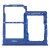 Sim Card Holder Tray For Samsung Galaxy A40 Blue - Maxbhi Com