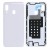 Back Panel Cover For Samsung Galaxy A20e White - Maxbhi Com
