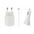 3 In 1 Charging Kit For Kenxinda W5 With Wall Charger Car Charger Usb Data Cable - Maxbhi Com