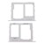 Sim Card Holder Tray For Samsung Galaxy Tab S5e White - Maxbhi Com