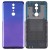 Back Panel Cover For Alcatel 3 2019 Purple - Maxbhi Com