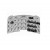 Keypad For Blackberry Curve 8300 Silver - Maxbhi Com
