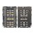 Sim Connector For Samsung Galaxy Tab A 8 0 2019 By - Maxbhi Com