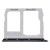 Sim Card Holder Tray For Lg K40 Platinum - Maxbhi Com