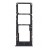 Sim Card Holder Tray For Infinix Smart 3 Plus Black - Maxbhi Com