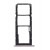 Sim Card Holder Tray For Asus Zenfone Max Pro M1 Zb601kl Silver - Maxbhi Com