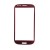 Replacement Front Glass For Samsung Galaxy S3 Mini Red By - Maxbhi Com