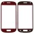 Replacement Front Glass For Samsung Galaxy S3 Mini Red By - Maxbhi Com
