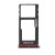 Sim Card Holder Tray For Motorola One Vision Black - Maxbhi Com