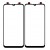 Replacement Front Glass For Xiaomi Redmi Note 7s Black By - Maxbhi Com
