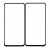 Replacement Front Glass For Samsung Galaxy M40 Black By - Maxbhi Com