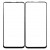 Replacement Front Glass For Asus Zenfone 6 Zs630kl Black By - Maxbhi Com