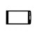 Replacement Front Glass For Samsung M8800 Pixon Red By - Maxbhi Com