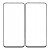 Replacement Front Glass For Oppo Reno 10x Zoom Black By - Maxbhi Com